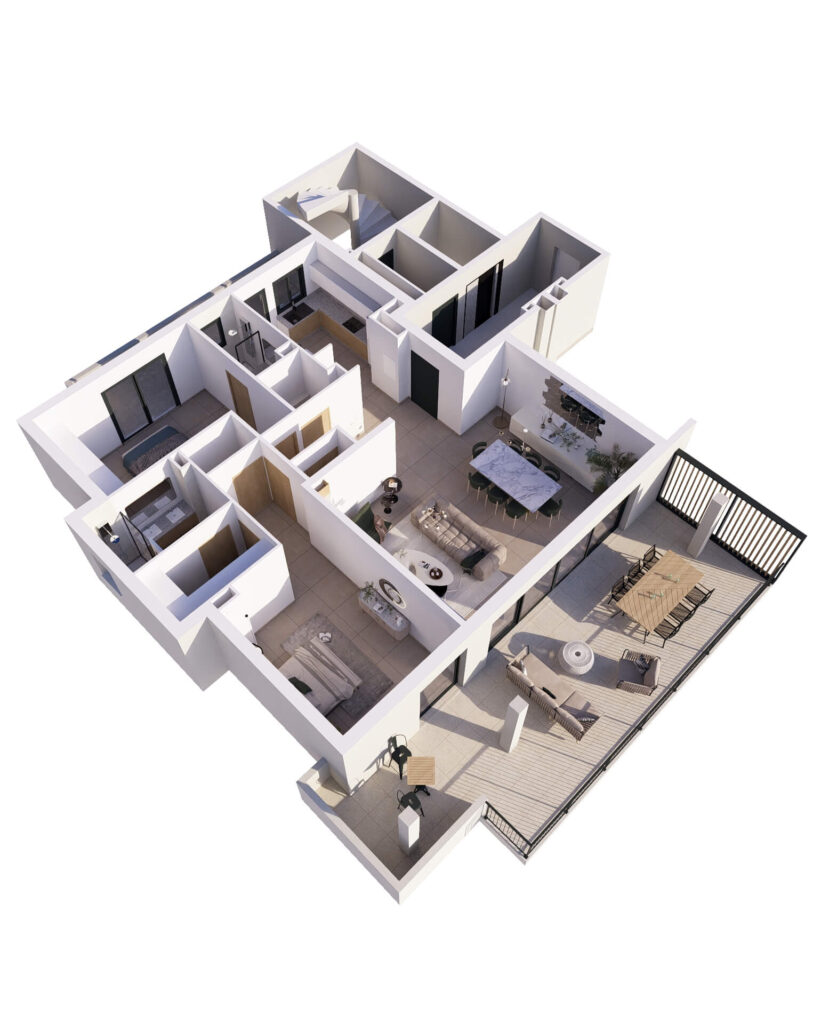 Axonométrie isometrique 3d