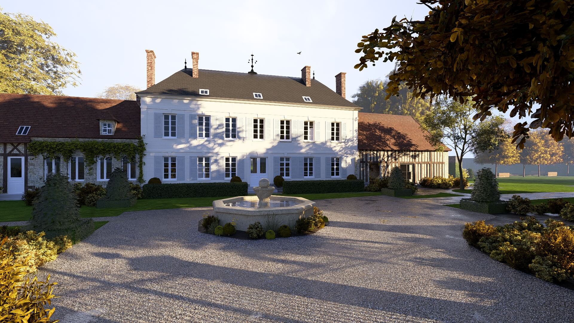 Rendu 3D façade maison extérieure_33 - Photo