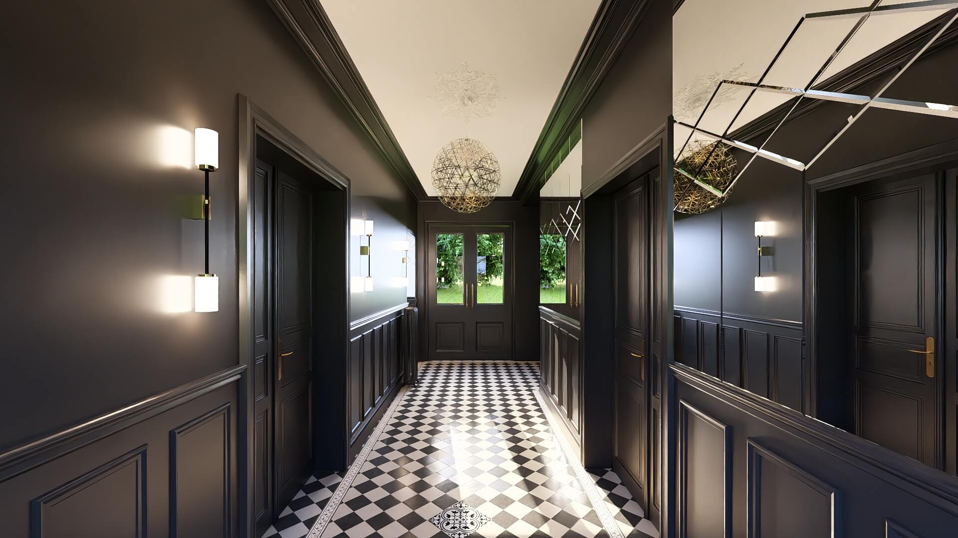 Rendu 3D_Hall vestiaire